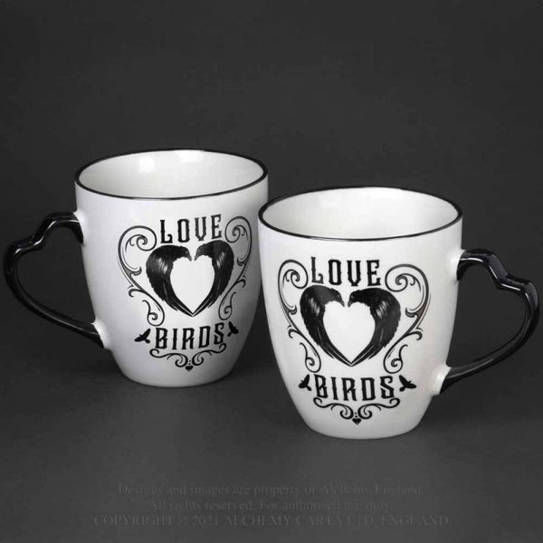 Love Birds Couple Mug Set