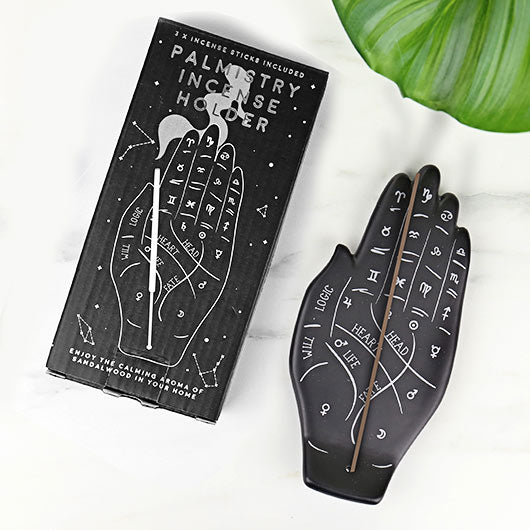 Palmistry incense holder