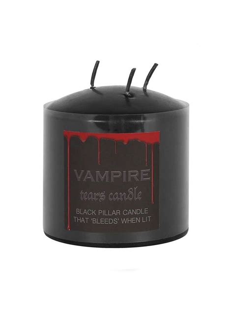 Vampire Tears small pillar candle